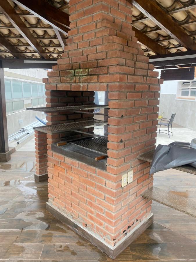 Cobertura Guaruja Apto Com Jacuzzi E Churrasqueira Exterior foto